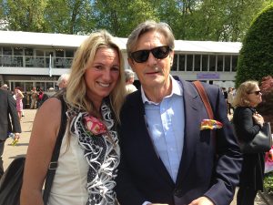 Nigel Havers and Lynne Allbutt