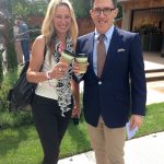 Rob Brydon and Lynne Allbutt