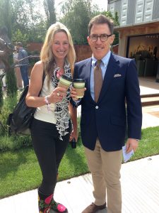 Rob Brydon and Lynne Allbutt