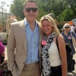 David Walliams and Lynne Allbutt