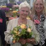 Dame Judi Dench and Lynne Allbutt